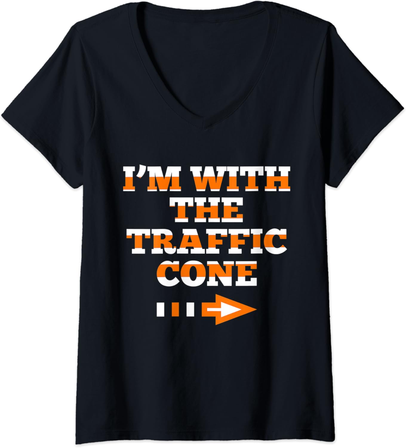 Womens Traffic Cone Costume Adult Women Orange Traffic